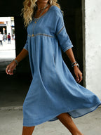 Women's Casual Denim Loose Dress