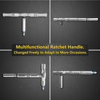 【SummerVibes】24-in-1 Multi-Purpose Magnetic Ratchet Screwdriver & Wrench Set