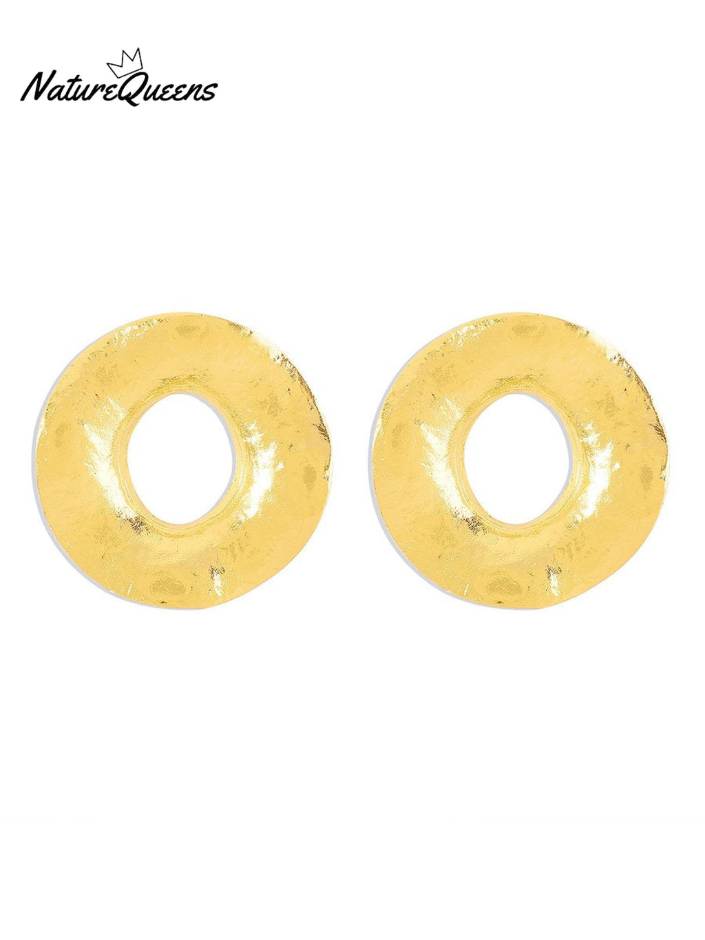 Retro Large Circle Earrings