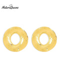 Retro Large Circle Earrings
