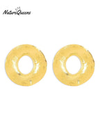 Retro Large Circle Earrings