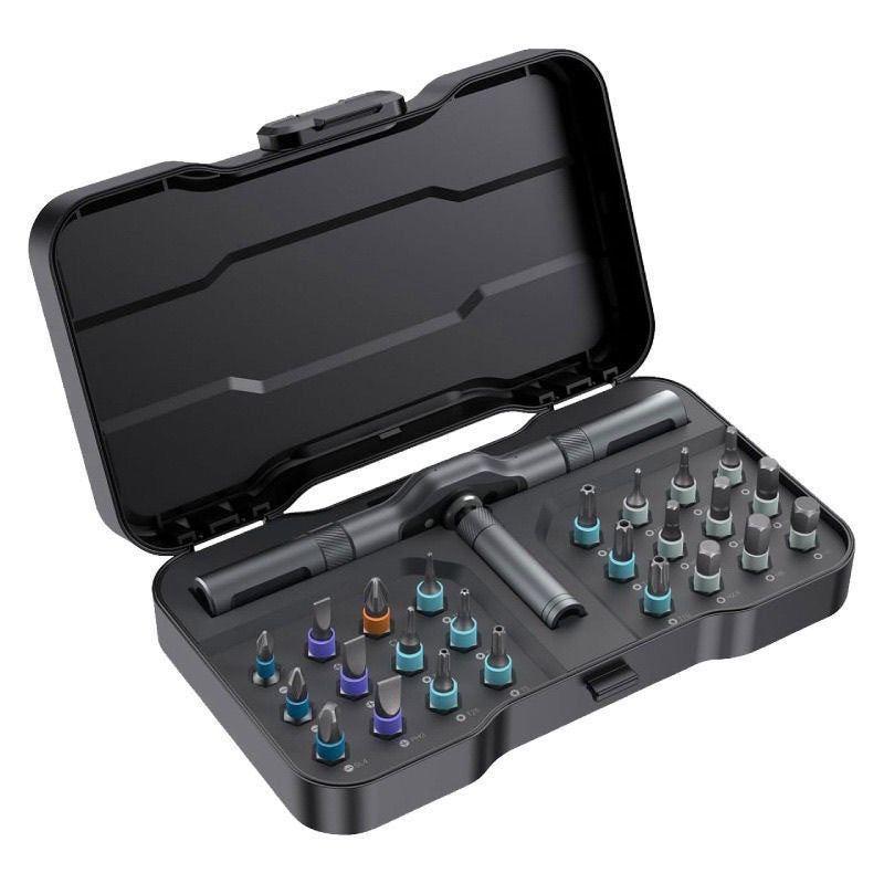 【SummerVibes】24-in-1 Multi-Purpose Magnetic Ratchet Screwdriver & Wrench Set